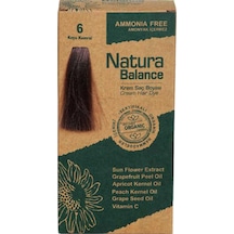 Natura Balance Saç Boyası 6 Koyu Kumral