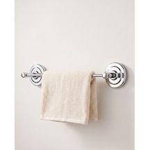 Paslanmaz Duvara Monte Banyo Mutfak Havluluk Uzun 40cm Gri