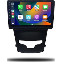 Ssangyong Korando 2014+ Uyumlu 8+256 Gb Premium Ekran Android Carplay Multimedya Sistemi Yazılımsal 9"