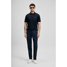 Lufian Malrıc Smart Erkek Chino Pantolon Slim Fit Lacivert Lacivert 111190364100200