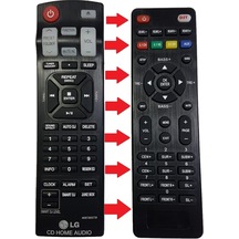 Akb73655739-cm9540 Ses Sistemi Kumandası