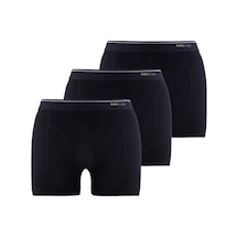 Blackspade Erkek Boxer 3'Lü Paket Tender Cotton 9673 Siyah