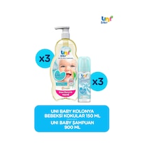 Bebek Bakım Seti Bebeksi Kokular Kolonya 3 150 Ml Şampuan 3 900ml