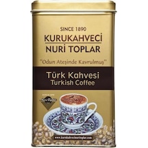 Kurukahveci Nuri Toplar Teneke Kutuda Türk Kahvesi 300 G