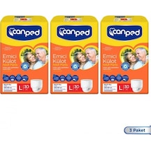 Canped Emici Külot Büyük Boy Large 30 Adet X 3 Adett PKT.CANPED.115 L