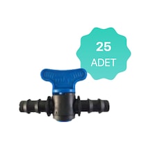 Damlama Sulama Kurtağzı Mini Vana 16X16Mm (25 Adet)