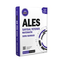 Pegem 2027 Ales Sayısal Yetenek Matematik Tamamı Video Çözümlü Soru Bankası Pegem Yayıncılık