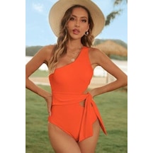 Deep Beach Tek Omuzlu Bağlamalı Mayo Db200803ma 001