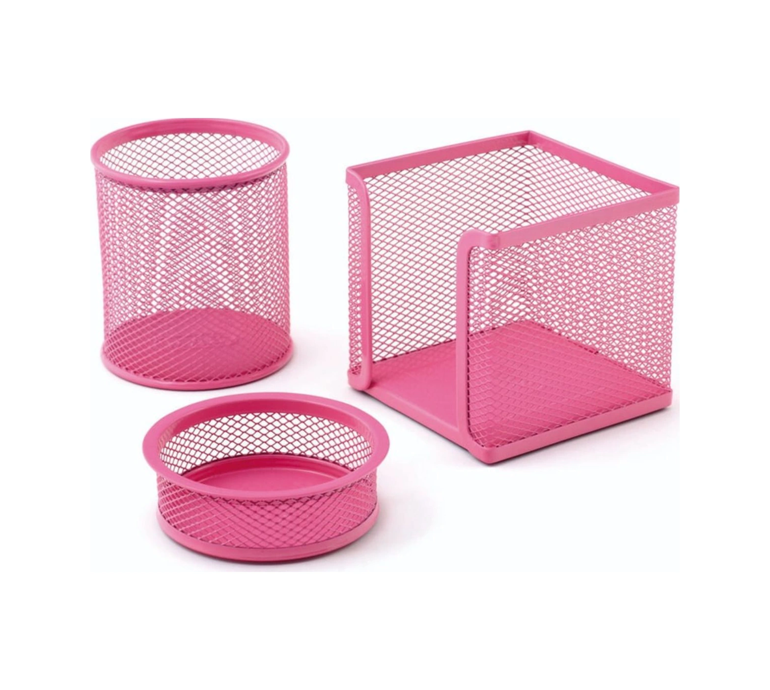 Bion Üçlü Masaüstü Seti Pembe 9305 Canlı Renkler Diğer