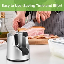 Novahub Çok Amaçlı Bıçak Bileme Aleti - Emici Tabanlı, Dayanıklı Tungsten Çelik, Renkli Tasarım Çok Renkli