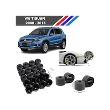 Otozet - Vw Tiguan Bijon Civata Kapağı Siyah Renk 20 Adetli Set 17mm 1k06011739b9