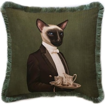 Mr. Cat Yastık/kırlent Dolgu Boncuk Elyaf, Ulusl. Yıkama Ve Solmama Sertifikası Çok Renkli