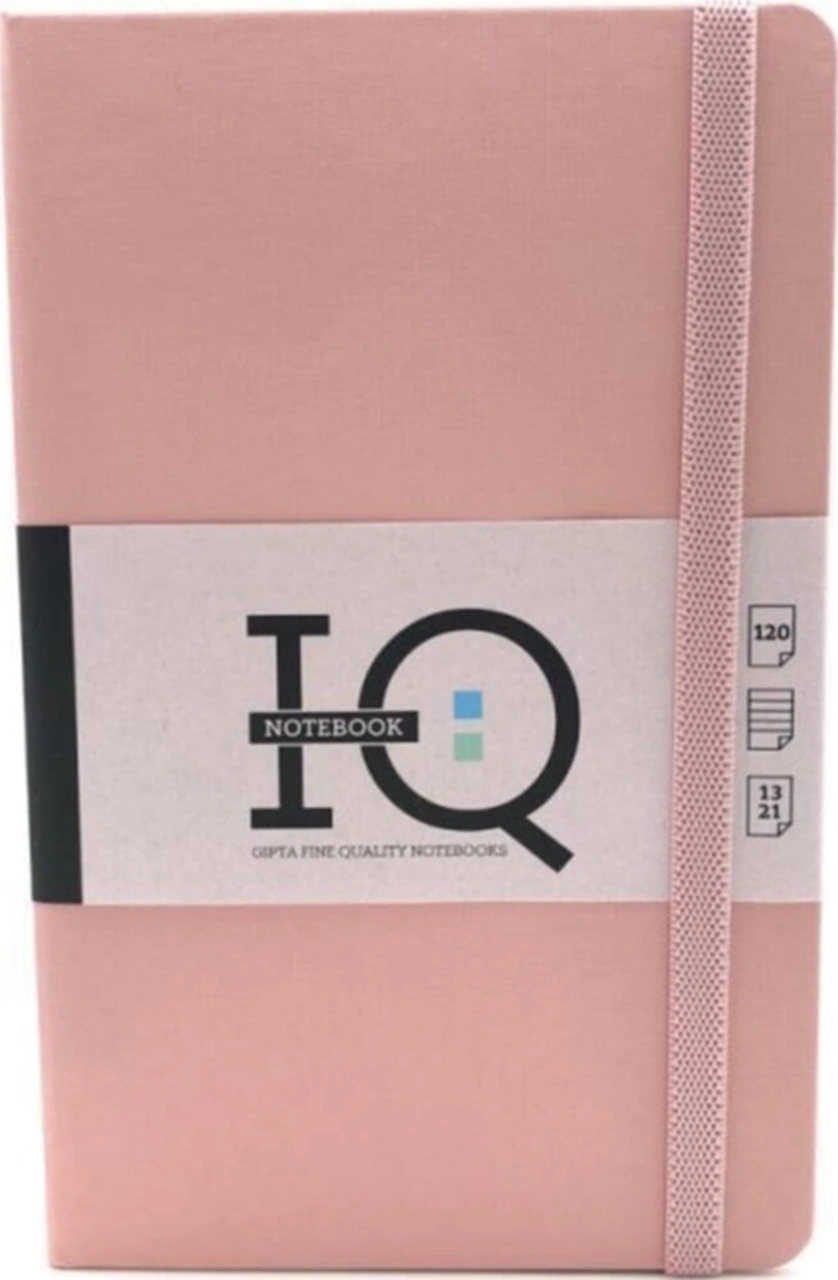 Iq Notebook Toz Pembe 13x21 Çiz. 120 Yap. 3943 Toz Pembe