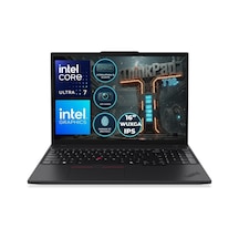 Lenovo Thinkpad T16 Gen 4 21QFS2PD00-F Ultra 7 255U 32 GB 1 TB SSD 16" Wuxga Free DosDizüstü Bilgisayar