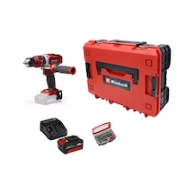 Einhell TE-CD 18/48 Li-ı Akülü Darbeli Vidalama + 1 X 4 Ah Akü + 32 Parça Uç Seti Çantalı