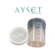 Non-steril İdrar Numune Kabı -100 Ml Mint