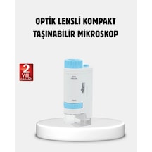 Lb Taşınabilir Eğitim Mikroskobu 80x 200x Led Işıklı Ve Darbeye Dayanıklı