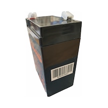 6 Volt 4 Amper Kuru Tip Işıldak Aküsü Pili Bataryası