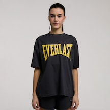 Everlast Ever Classics Oversize Kadın Gri T-shirt Tw0027 Gri