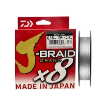 Daiwa J-braid Grand 135mt 0.18mm 8x Gray Light İp Misina