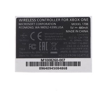 Xbox One - One Elite Kol Etiketi Kol Tamir Yedek Parça Sticker Siyah