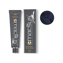 100 Ml Profesyonel Saç Boyası No:1.1 Mavi Siyah