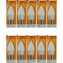 Osaka 6w 50w 3000k Sarı Işık E27 Duylu Led Ampul 10 Adet