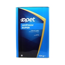 Opet Süper Dört Mevsim 16 Kg / 18 Lt Mavi Antifriz Diğer
