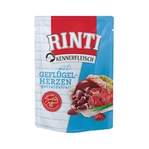 Rıntı - 932 - Yüreklı Pouch Köpek Maması 400 Gr X - Novapazr - 5 Adet