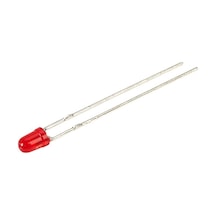 Koodmax-3Mm Kırmızı Led - 200-300 Mcd 10 - 25 - 50'Li Paket 50 Adet