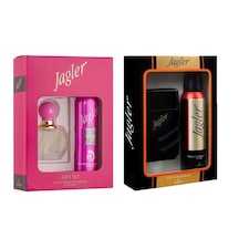 Jagler Classic Erkek Parfüm EDT 90 ML + Sprey Deodorant 150 ML + Kadın Parfüm EDT 90 ML + Sprey Deodorant 150 ML