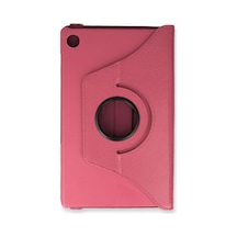 Gees Global Lenovo M10 Hd X306f Kılıf 360 Tablet Deri Kılıf - Pembe Gbzs