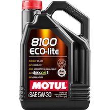 Motul 8100 Eco-Lite 5W-30 Tam Sentetik Motor Yağı 5 L