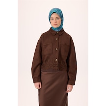 Silk Home İnce Pamuk Soft Eşarp Eflatun-gece Mavisi Desenli Kaymaz Dokulu Tok Duruşlu 90x90 Çok Renkli