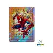 Spiderman 99 Parça Ayaklı Puzzle Dekoratif Çocuk Yapbozu 0252