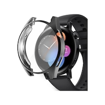 Huawei Watch Gt3 42mm İçin Kılıf 360 Full Round Soft Silicone Siyah Watch Gt3 42mm İle Uyumlu Kılıf - Siyah Çok Renkli