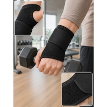 Mrcelikpazar El Bilekliği Başparmak Destekli Ayarlanabilir Bilek Sargısı Sporcu Bilek Bandajı Ayarlanabilir El Bilek Bandajı Başparmak Geçişli Bilek Desteği Günlük Ve Spor Kull Diğer