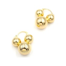 Mcky Küpe - Altın Çok Renkli