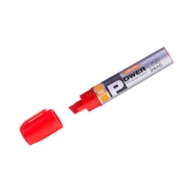 Kineplus Permanet Koli Kalemi 10Mm Kesik Uç Kırmızı