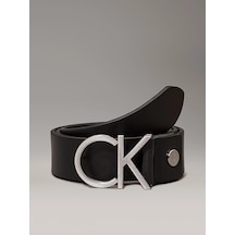 Calvin Klein Kadın Marka Logolu Günlük Kullanıma Uygun Siyah Kemer K60k602141 001