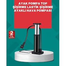 Manuel Ayak Pompası Extra Güçlü Lastik Şişirme Pompası - Lisinya Diğer