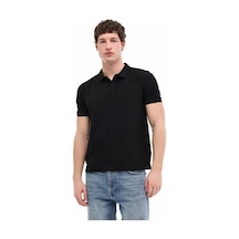 Lumberjack Mb Ct953 Polo T-sh 6fx Erkek Kısa Kol Polo Tişört Siyah
