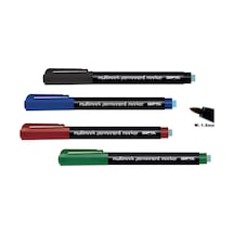 Gıpta Asetat Kalemi Permanent Marker M Seri Yeşil F1538 Çok Renkli