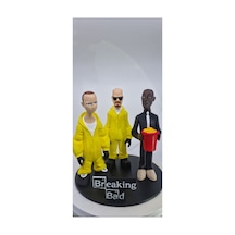Breaking Bad Özel Tablalı 3 Lü Figür Set 20 Cm Walter White Jesse Pinkman Gustavo Fring