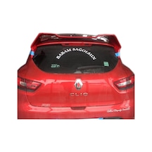 Renault Clio 4 Hb Rs Spoiler Boyalı Fiber Spoyler