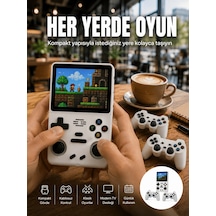 Geniş Ekranlı Taşınabilir Retro Oyun Konsolu Yeni Nesil 25440161