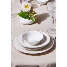Karaca  Elegance Bone Nola 24 Parça 6 Kişilik Yemek Takımı