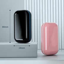 Sones Tp-009 Mini Hap Kesme Kutusu Saklama Kutusu Dağıtıcısı Arctic Black