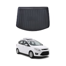Ford C-max 5 Koltuklu 2011+ Uyumlu Araca Özel Kauçuk Tpe Bagaj Havuzu Siyah