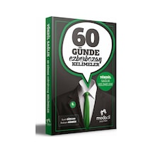 ​Modadil Yayınları Yökdil Sağlık 60 Günde Ezber Bozan